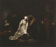 Paul Delaroche Execution of Lady jane Grey oil painting picture wholesale